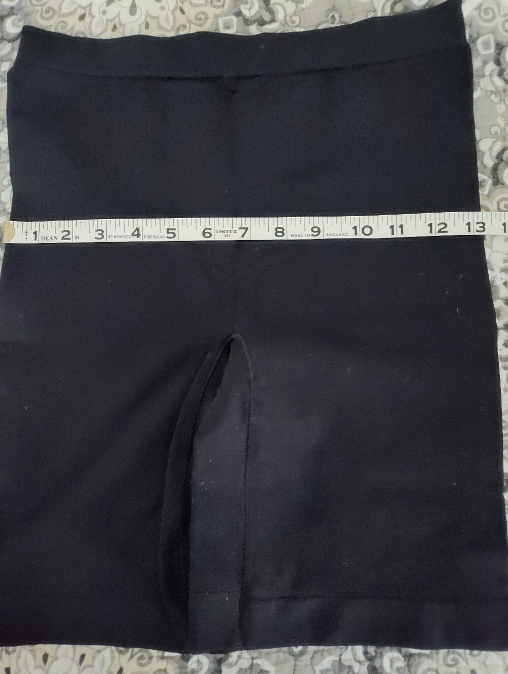 Adolfo Black High-Waist Shaping Shorts